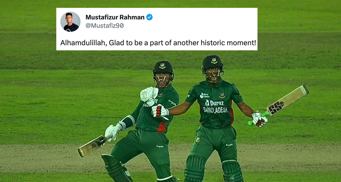 Netizens react as Bangladesh register their first-ever T20I series win over England