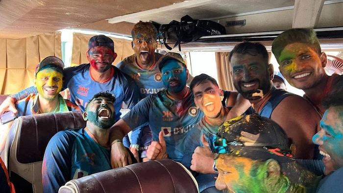 Holi Celebration Team India