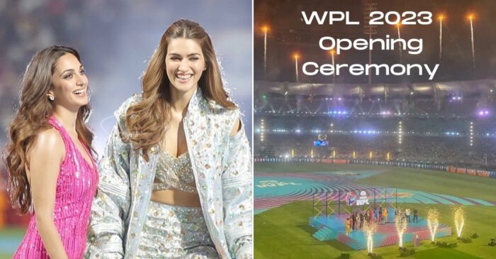 WATCH: Kriti Sanon, Kiara Advani express gratitude after performing at the WPL 2023 Opening Ceremony