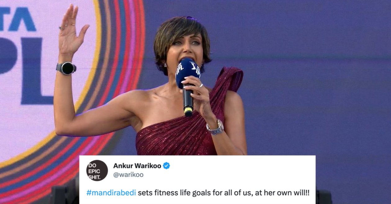 IPL 2023: Fans left mesmerized as Mandira Bedi returns to the IPL as host