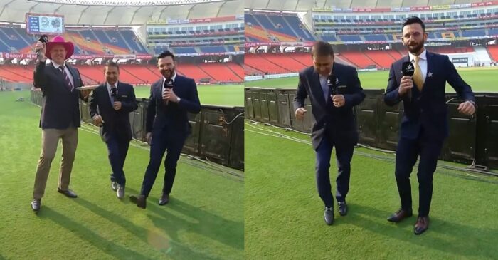 WATCH: Sunil Gavaskar and Matthew Hayden dance on Naatu Naatu to celebrate India’s WTC qualification