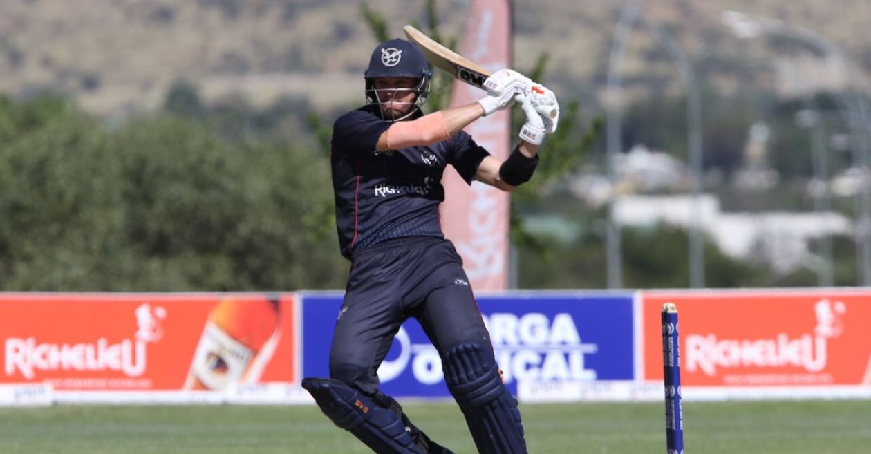 Michael van Lingen’s ton helps Namibia beat Jersey in ICC Cricket World Cup Qualifier Play-off 2023