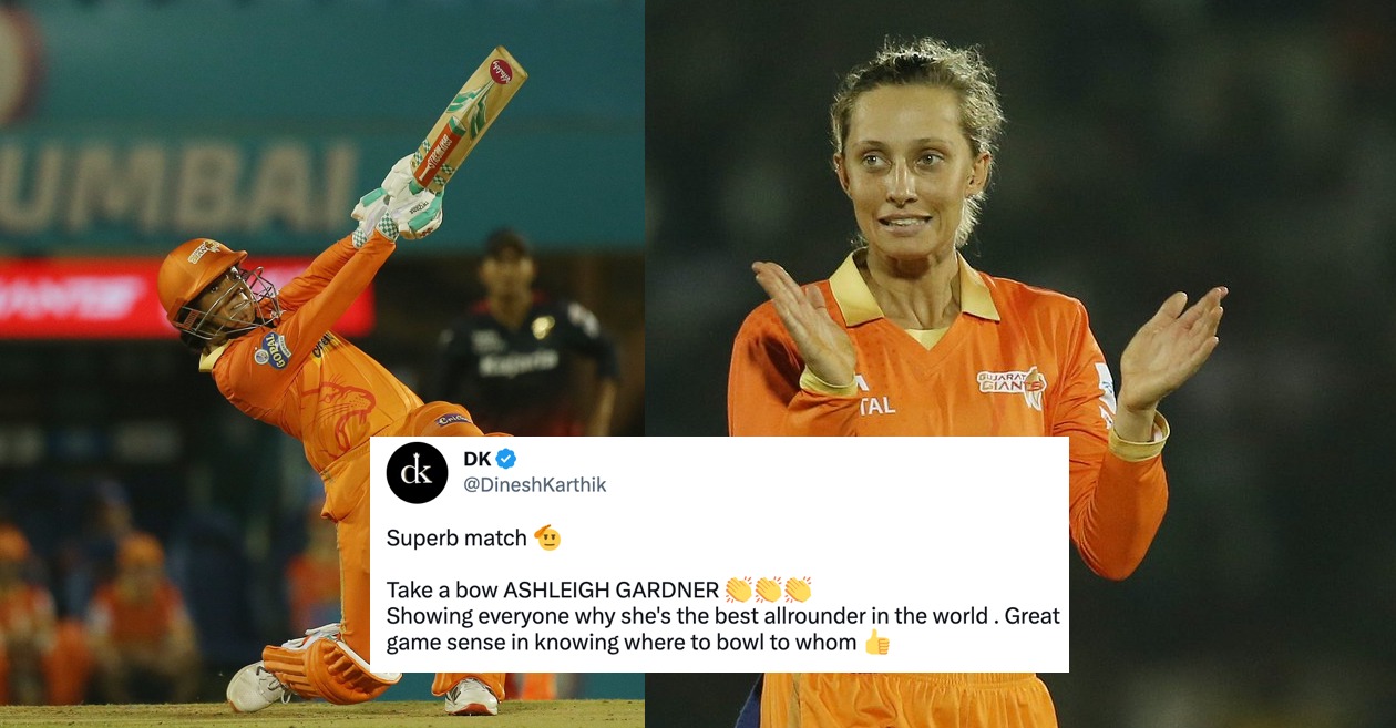 WPL 2023: Sophia Dunkley, Ash Gardner power Gujarat Giants to their first victory of the season; Twitter react