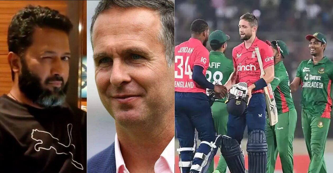 Wasim Jaffer trolls Michael Vaughan after Bangladesh whitewashes England in T20Is