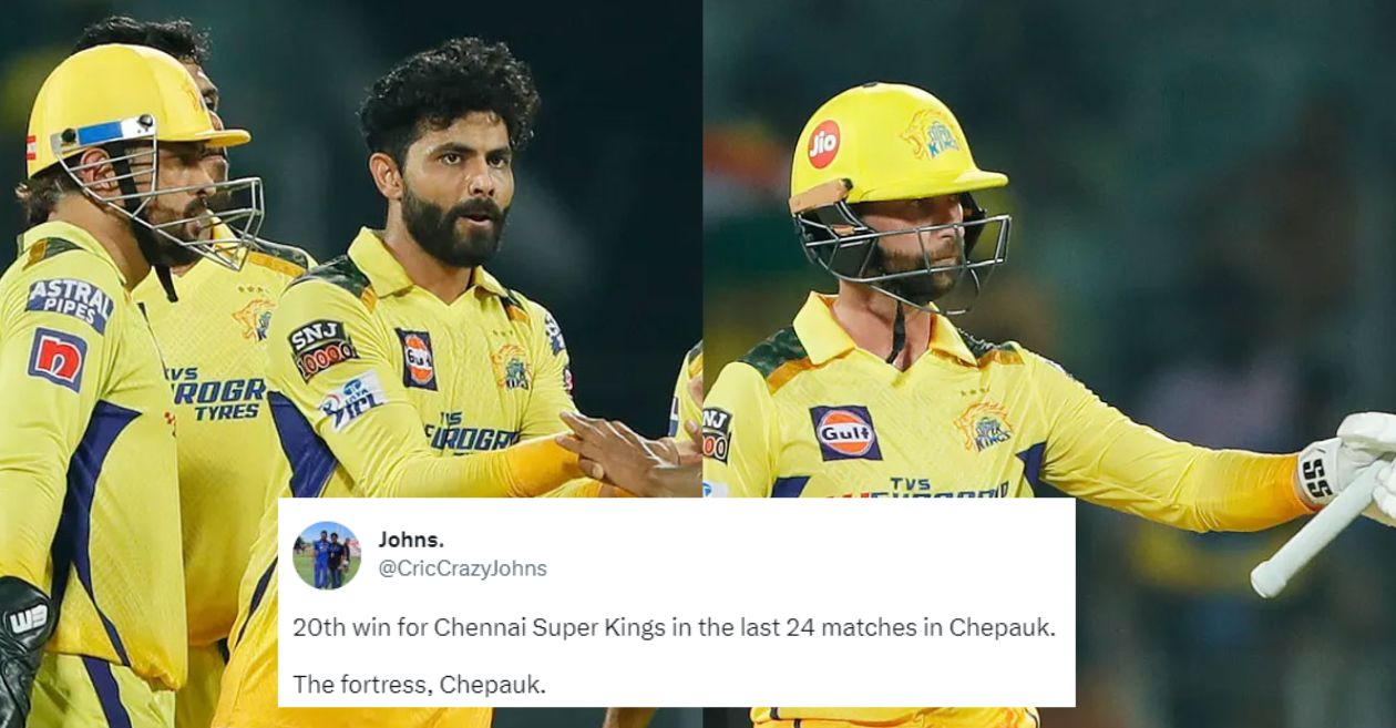 IPL 2023 [Twitter reactions]: Ravindra Jadeja, Devon Conway steer CSK to emphatic win over SRH in Chepauk