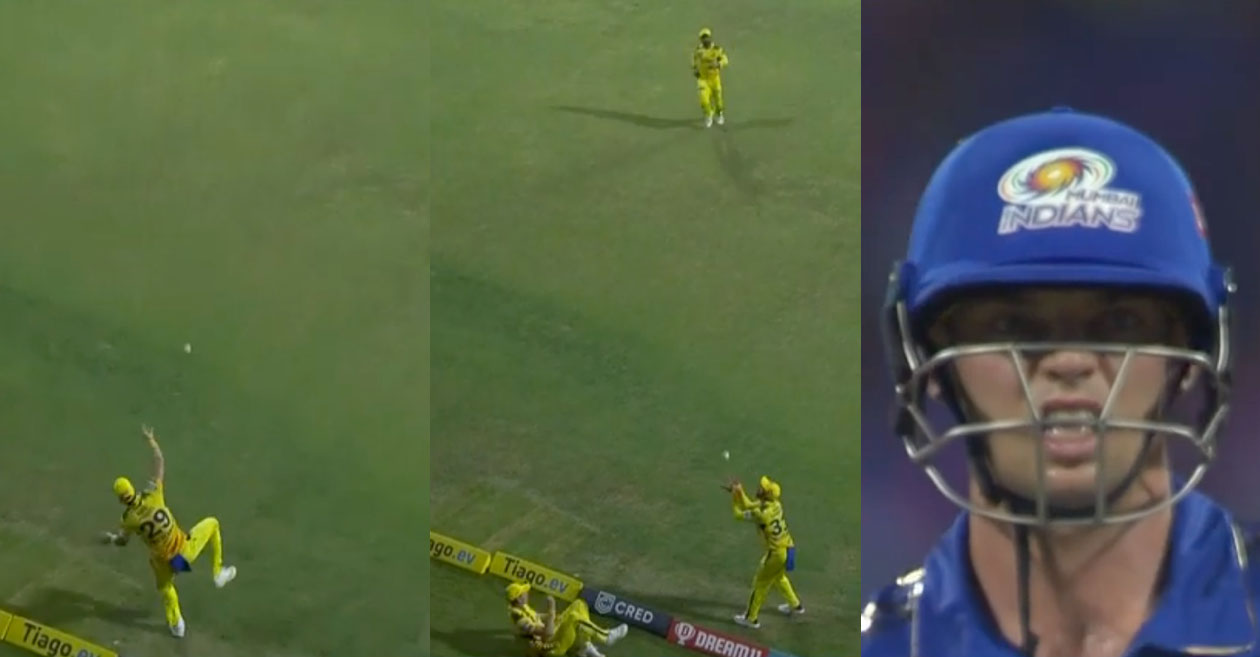 WATCH: Dwaine Pretorius and Ruturaj Gaikwad’s tag-team catch to dismiss Tristan Stubbs – IPL 2023, CSK vs MI