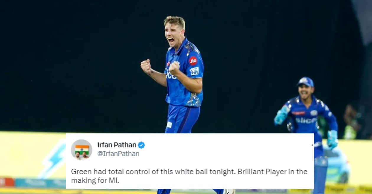 IPL 2023 [Twitter reactions]: All-round Cameron Green stars in Mumbai Indians’ win over Sunrisers Hyderabad