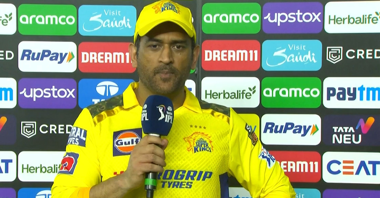 IPL 2023: CSK captain MS Dhoni explains the reason behind defeat against Rajasthan Royals