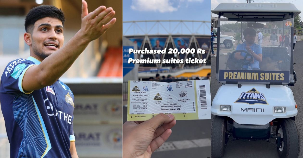 IPL 2023: Shubman Gill’s funny reaction to fan’s Rs 20,000 premium seat experience goes viral