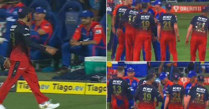 IPL 2023: Virat Kohli gives death stare to Sourav Ganguly, DC director avoids handshake with RCB batter