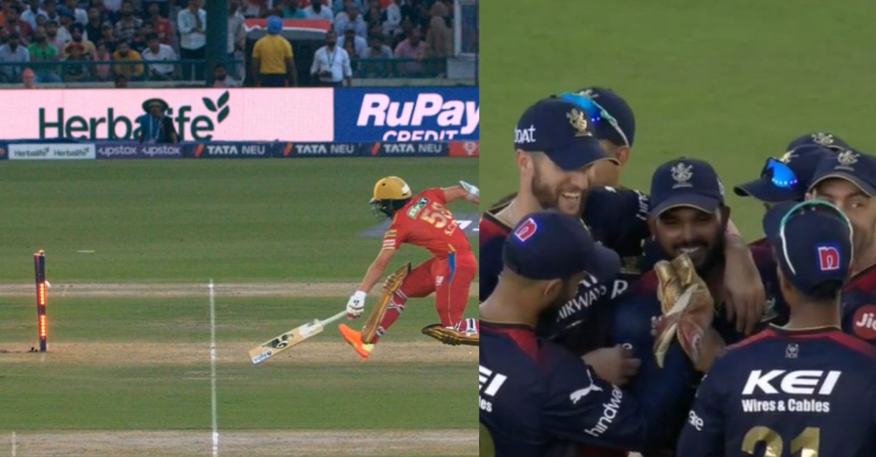 IPL 2023 [WATCH]: Wanindu Hasaranga stuns Sam Curran with a splendid run out in PBKS vs RCB clash