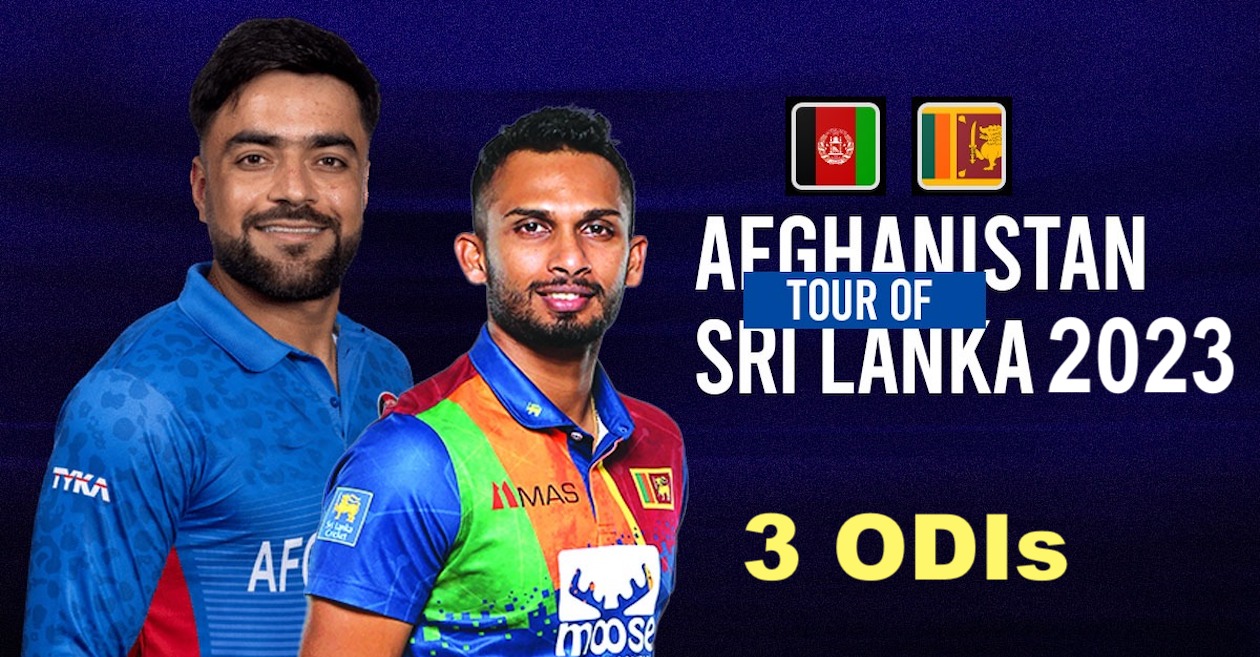 Sri Lanka Cricket announces fixtures of three-match ODI series against Afghanistan