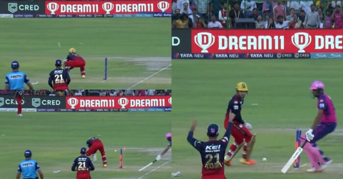 IPL 2023 [WATCH]: Anuj Rawat emulates MS Dhoni to dismiss Ravichandran Ashwin in RR vs RCB clash