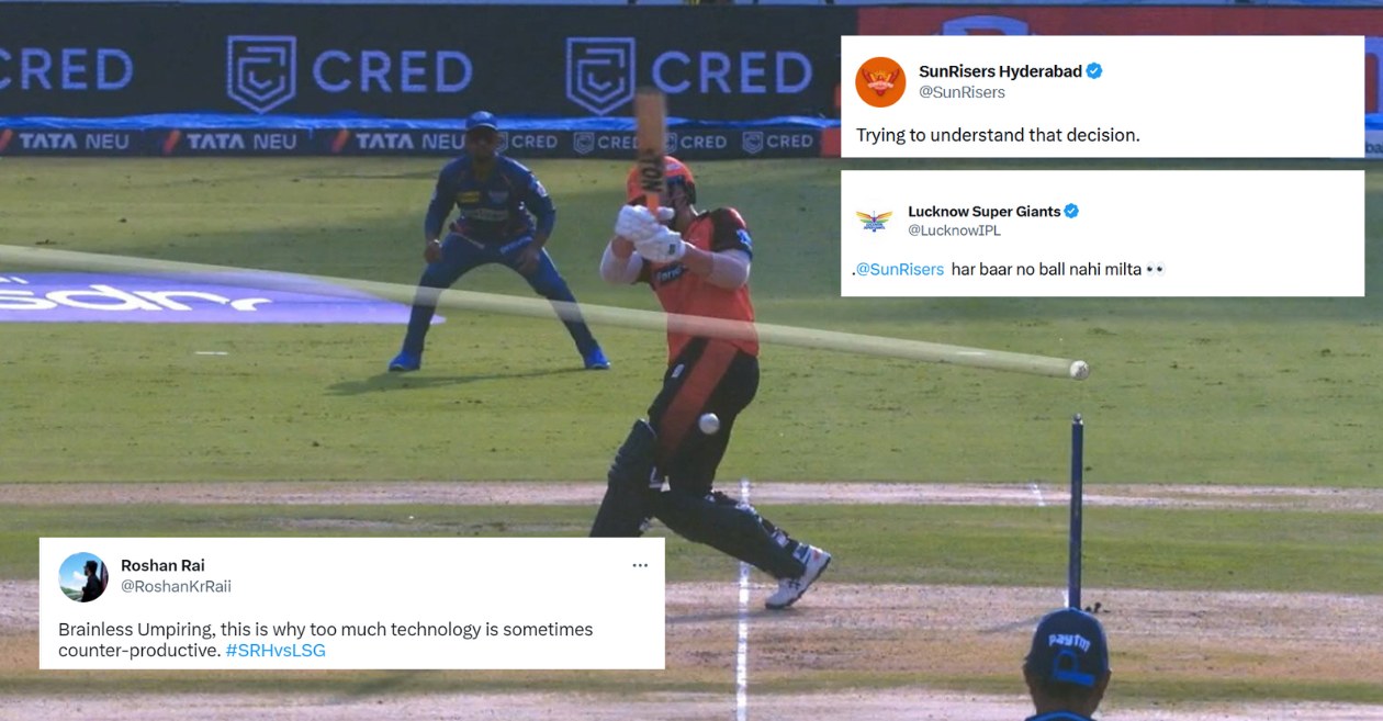 ‘Brainless umpiring’: Fans fume after third umpire overturns no-ball decision during SRH vs LSG clash in IPL 2023