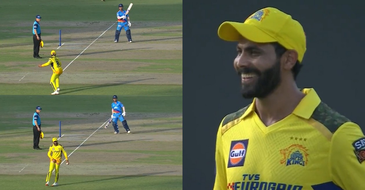 IPL 2023 [WATCH]: David Warner mimics Ravindra Jadeja’s sword celebration after the duo indulge in a fun banter