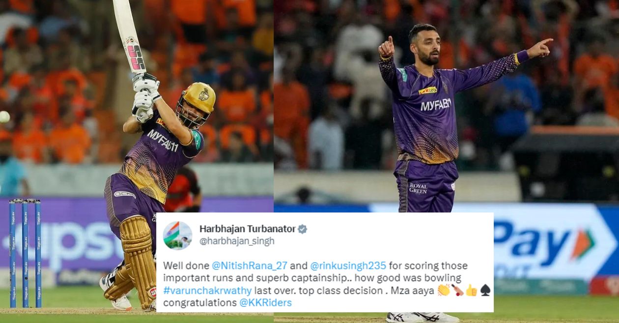 Twitter erupts as Rinku Singh, Varun Chakravarthy lead KKR to a thrilling win over SRH in IPL 2023 reverse fixture