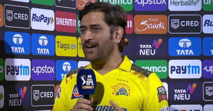 CSK veteran MS Dhoni responds to the speculations around his IPL future