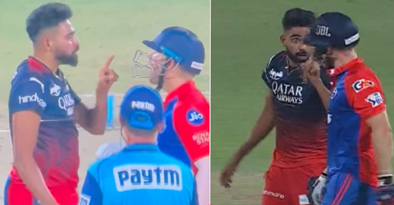 IPL 2023: Mohammed Siraj indulge in verbal spat with David Warner, Philip Salt during DC vs RCB clash