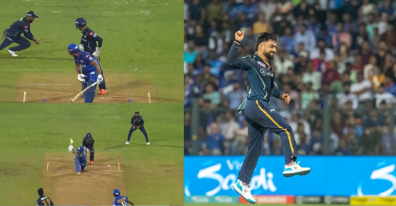 MI vs GT, WATCH: Rashid Khan traps Rohit Sharma and Ishan Kishan in his web of spin – IPL 2023