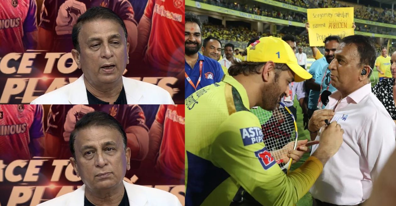 WATCH: Sunil Gavaskar breaks down while speaking about MS Dhoni – IPL 2023