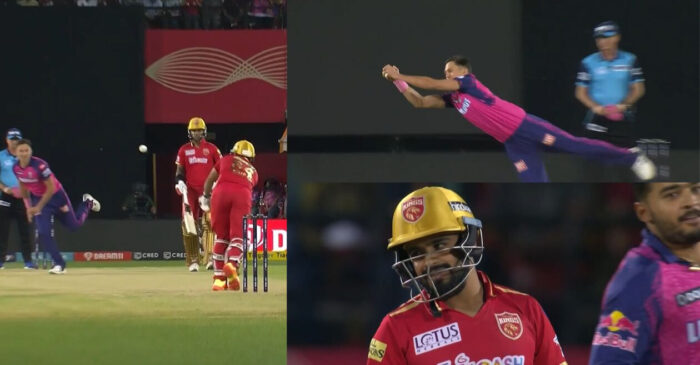 IPL 2023 [WATCH]: RR pacer Trent Boult pulls off screamer to dismiss PBKS batter Prabhsimran Singh