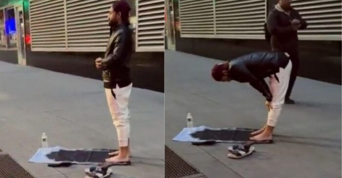 WATCH: Pakistan cricketer Muhammad Rizwan recites prayers on streets of the USA