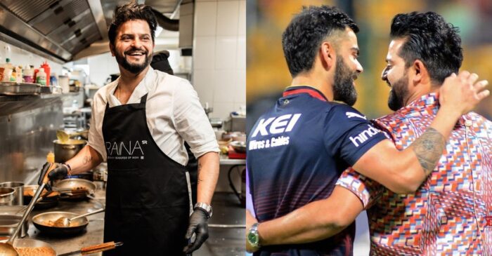 Suresh Raina opens an Indian restaurant in Amsterdam; Virat Kohli reacts