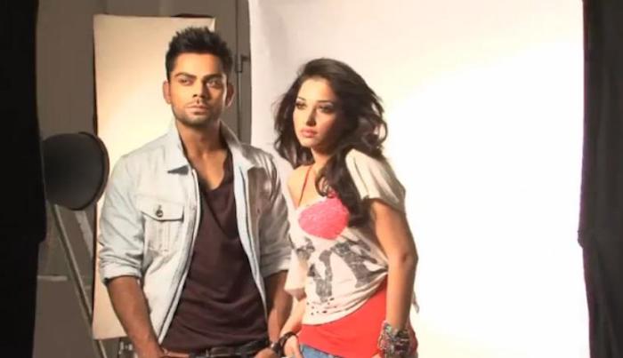 Virat Kohli, Tamannaah Bhatia