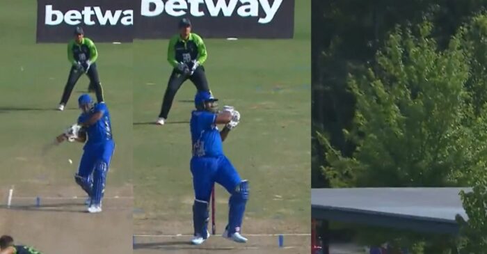 WATCH: MI New York skipper Kieron Pollard hits the biggest 110m six of MLC 2023 against Seattle Orcas