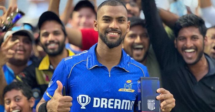 MLC 2023 [WATCH]: Nicholas Pooran hits 3 sixes in 4 balls during MI New York’s thumping win over Washington Freedom