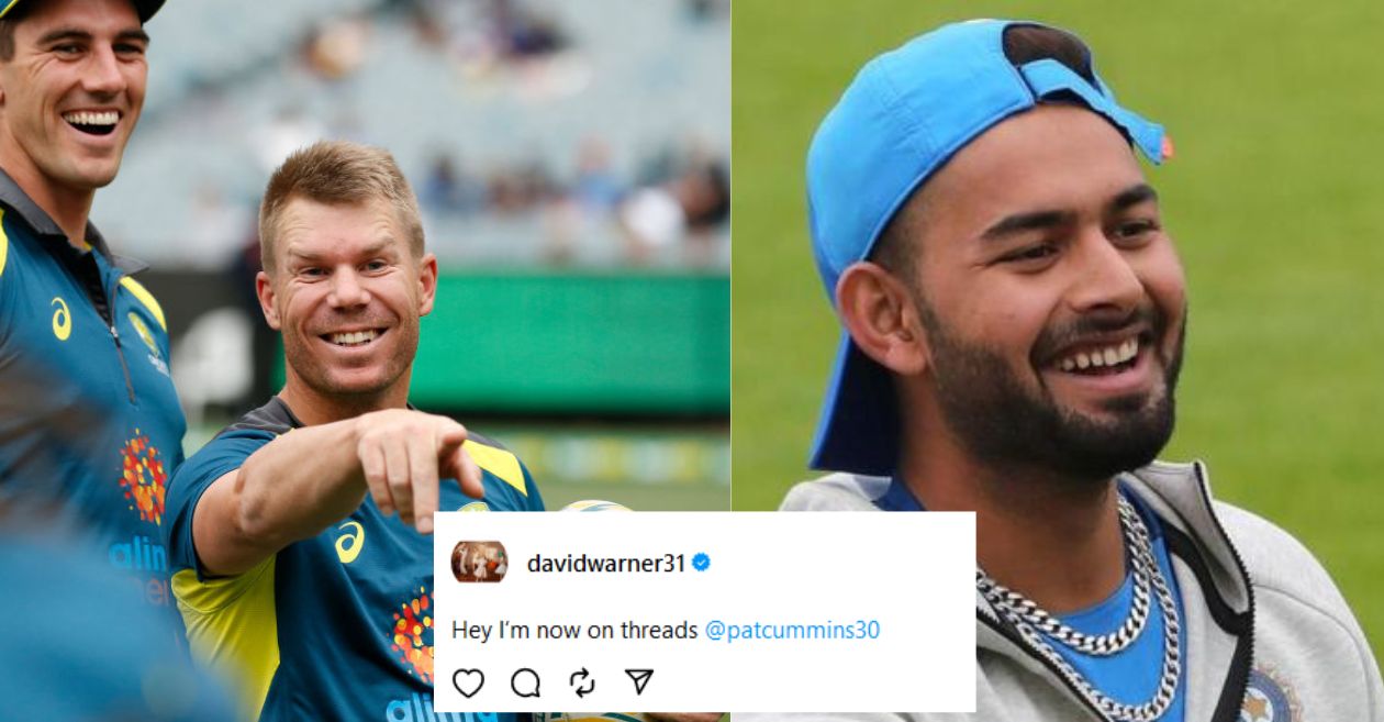 “No dance videos on here plz”: Pat Cummins takes a dig at David Warner on Instagram Thread; Rishabh Pant joins the fun