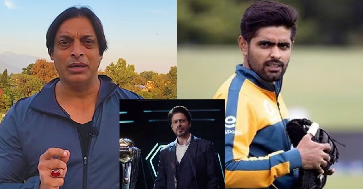 Shoaib Akhtar lambasts ICC for overlooking Babar Azam from Shah Rukh Khan-starrer ODI World Cup promo