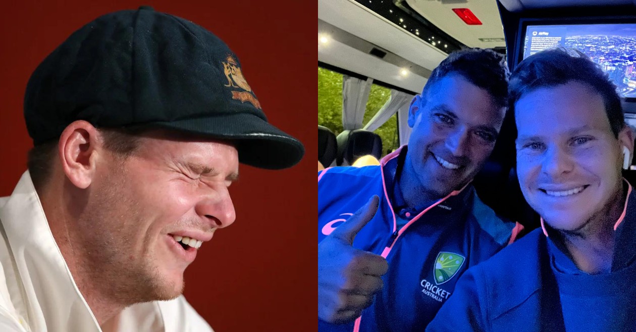 Ashes 2023: Steve Smith takes a hilarious jibe at English media over haircut controversy; shares a picture with Alex Carey