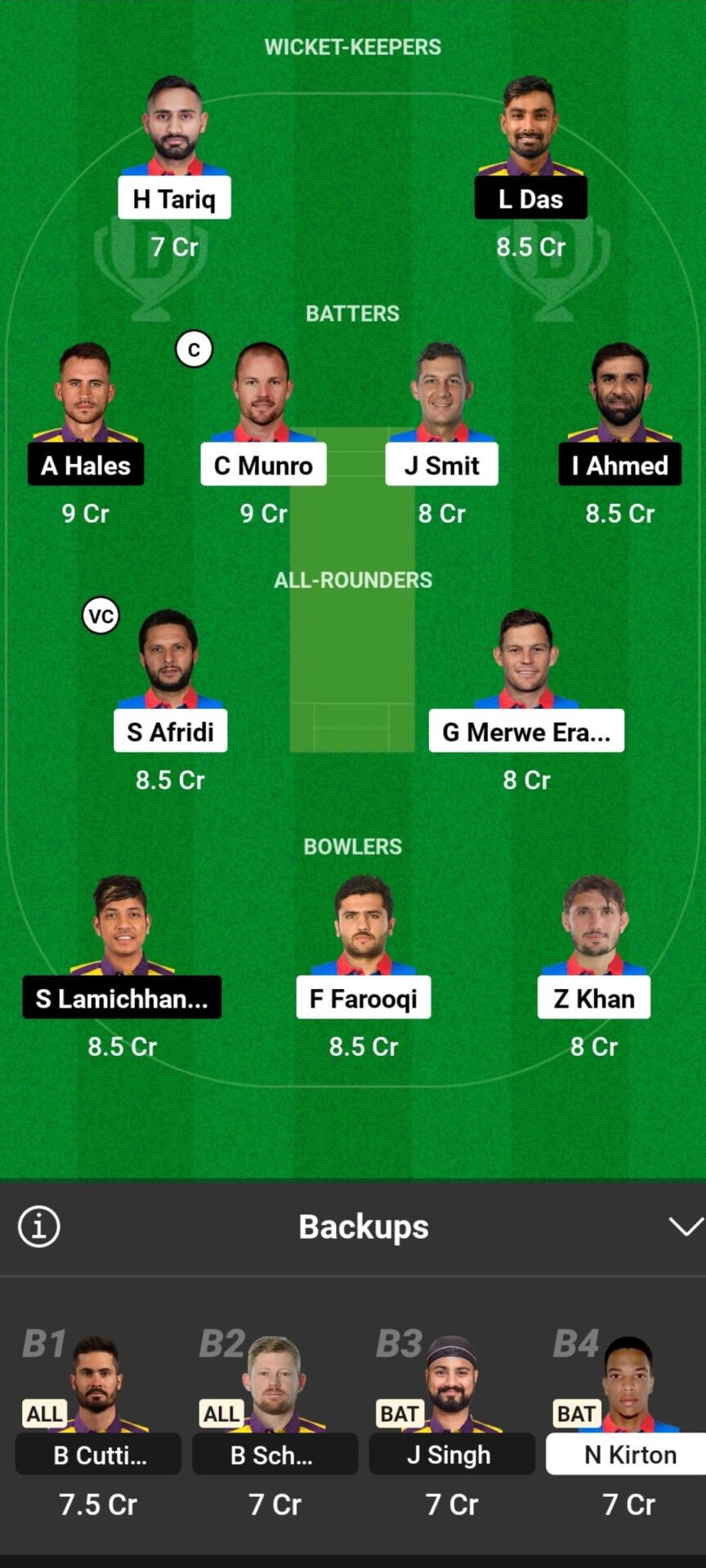 TOR vs SJ, Dream 11, Team for today's match