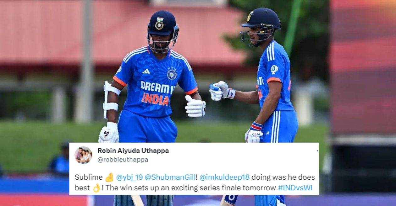 Twitter reactions: Yashasvi Jaiswal, Shubman Gill sizzle as India thrash West Indies in 4th T20I to level the series