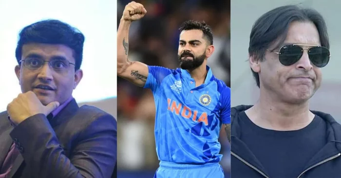 Sourav Ganguly addresses Shoaib Akhtar’s remarks regarding Virat Kohli’s future in international cricket