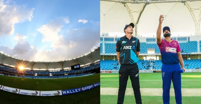 UAE vs NZ 2023, 3rd T20I: Dubai International Cricket Stadium Pitch Report, Dubai Weather Forecast, T20I Stats & Records