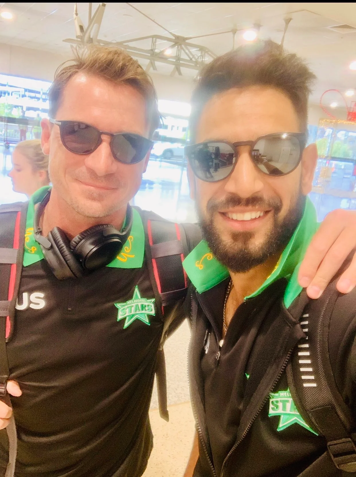 Dale Steyn and Haris Rauf