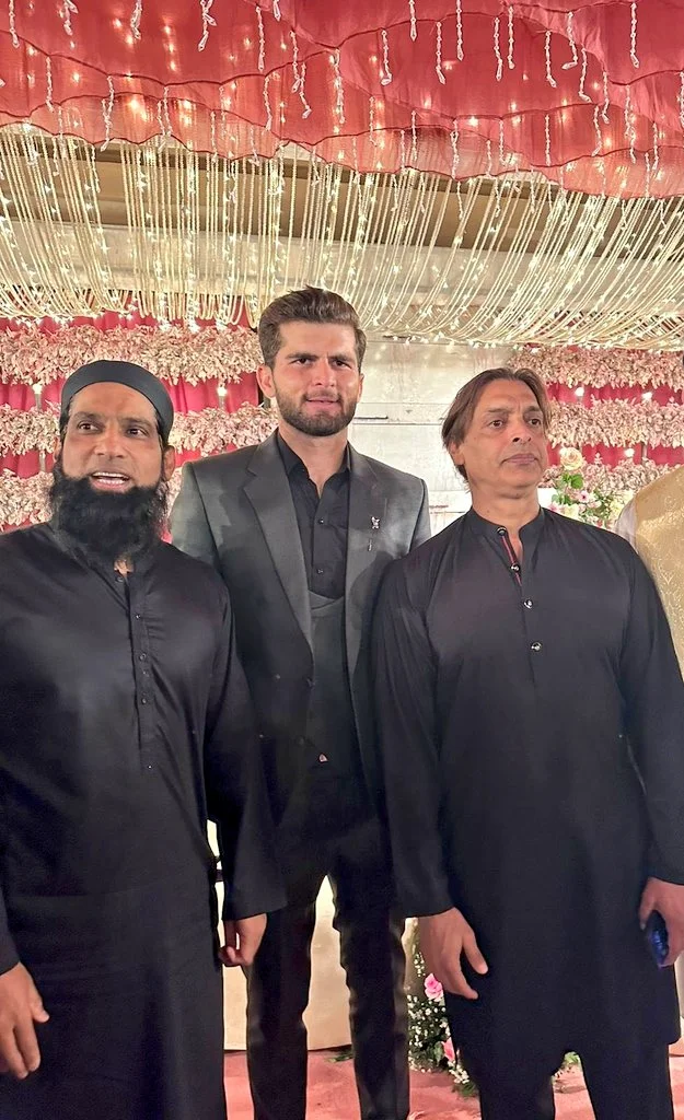 Shaheen Afridi and Shaoib Akhtar