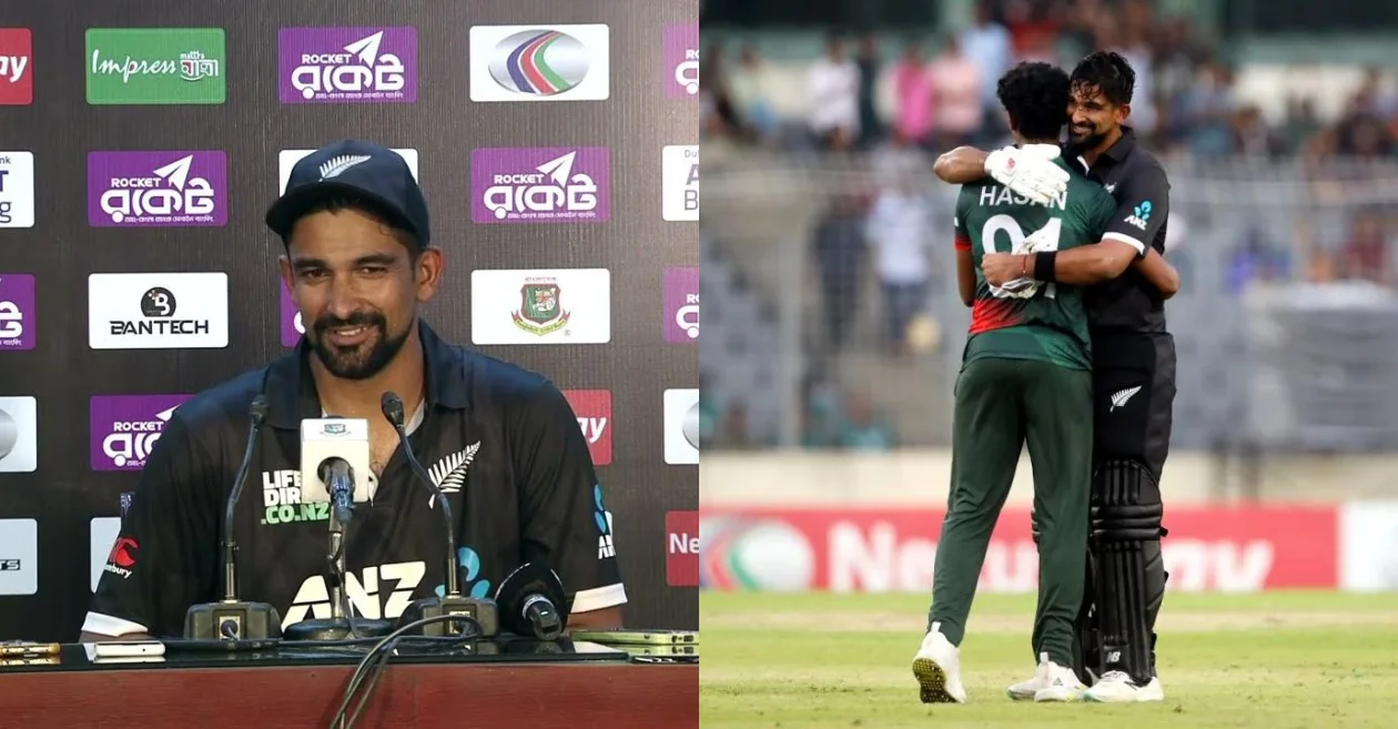 BAN vs NZ 2023: Ish Sodhi appreciates Bangladesh captain Litton Das for withdrawing non-striker’s end run-out appeal