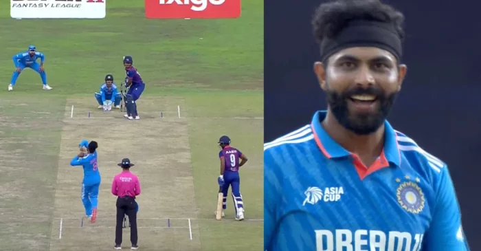 WATCH: Ravindra Jadeja strikes thrice after Nepal openers stun India – Asia Cup 2023