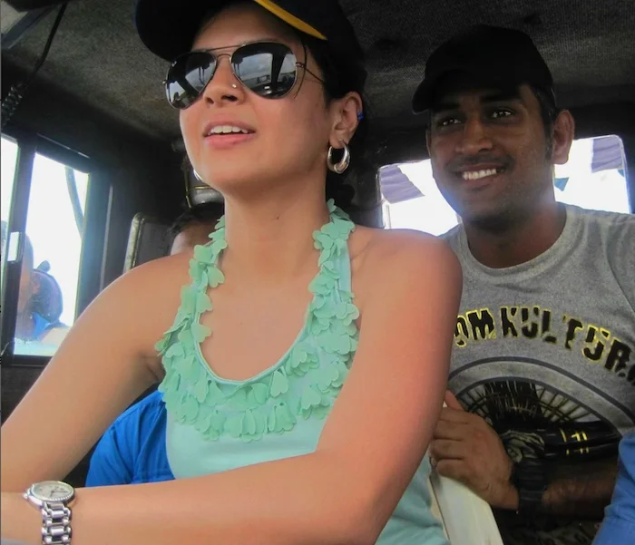 Sakshi, MS Dhoni