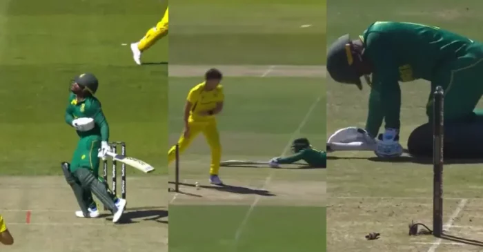 WATCH: Marnus Labuschagne’s direct-hit sends Temba Bavuma back to the pavilion – SA vs AUS 2023, 5th ODI