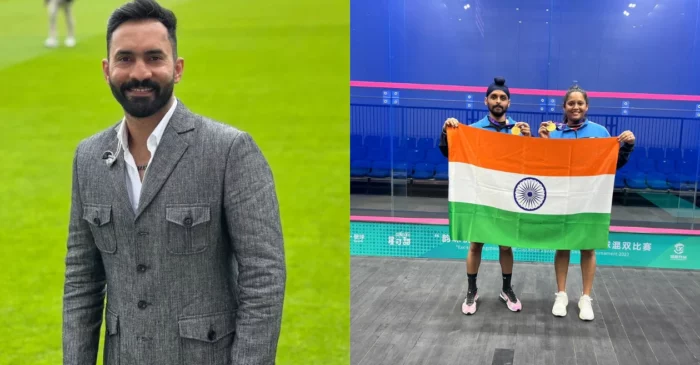 Dinesh Karthik shares a heartfelt note on his wife Dipika Pallikal winning Gold at the Asian Games 2023