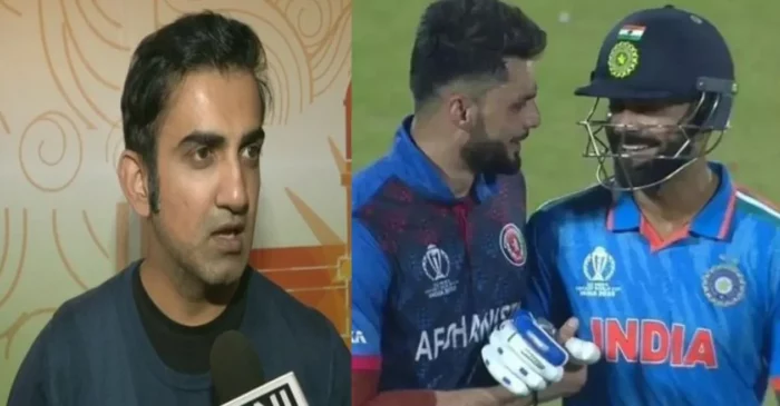 World Cup 2023: Gautam Gambhir weighs in after Virat Kohli & Naveen-ul-Haq share warm hug in IND vs AFG game