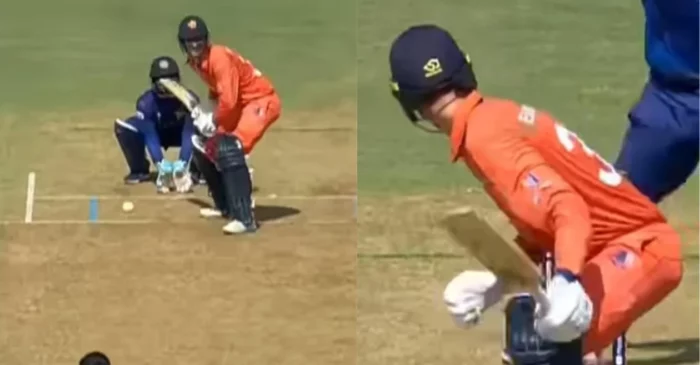 World Cup 2023 [WATCH]: Maheesh Theekshana bowls a jaffa to dismiss Scott Edwards – NED vs SL