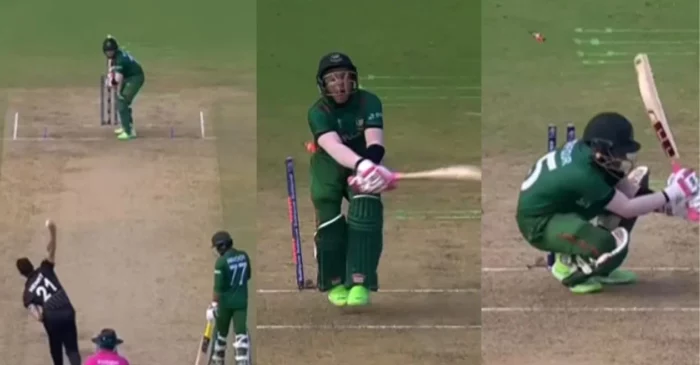 World Cup 2023 [WATCH]: Matt Henry cleans up Mushfiqur Rahman with a deceiving off-cutter in NZ vs BAN clash