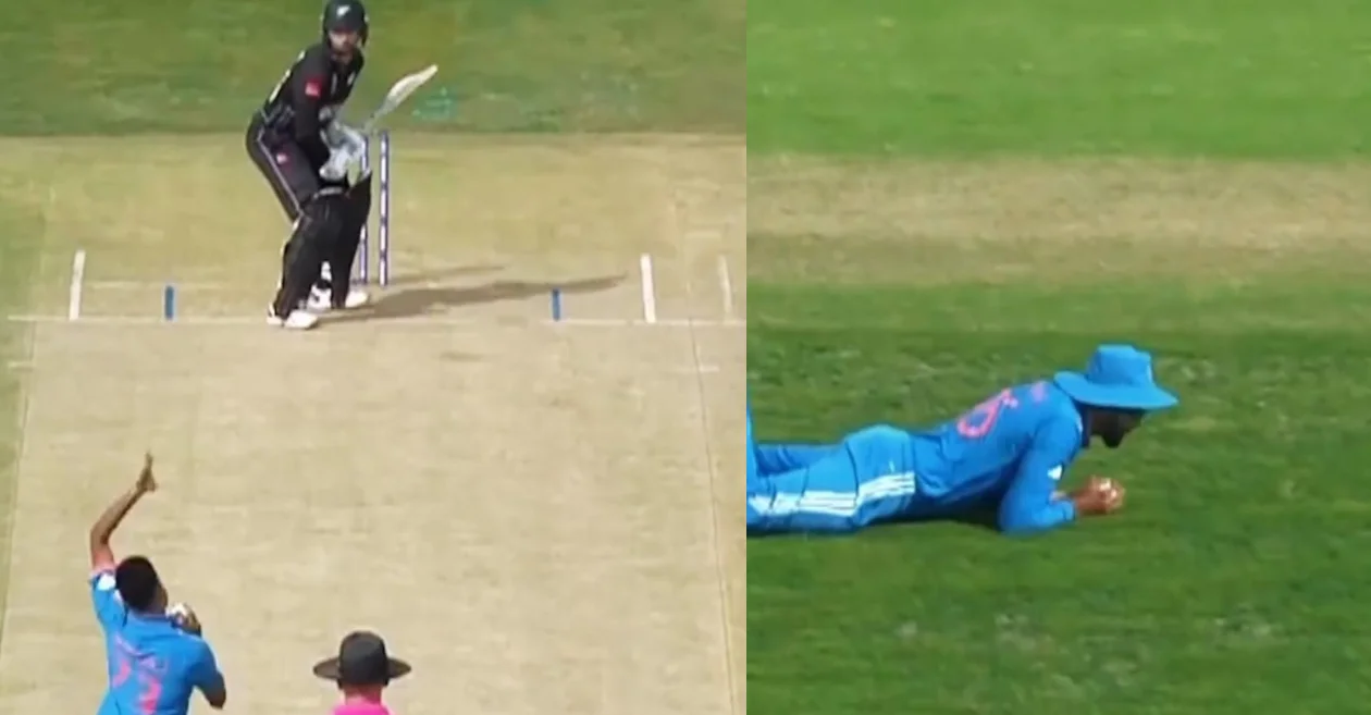 World Cup 2023 [WATCH]: Shreyas Iyer grabs a sensational catch to dismiss Devon Conway – IND vs NZ