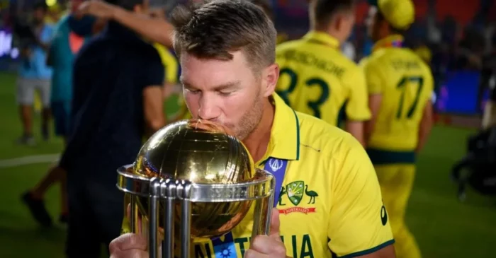 Australian star cricketer David Warner drops big hint on his ODI World Cup future