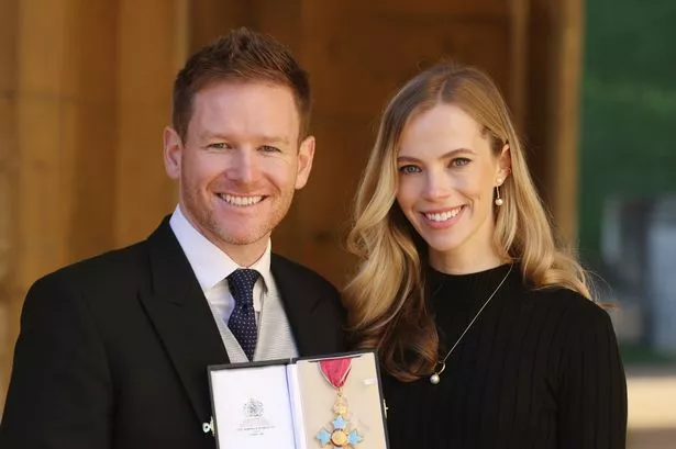 Eoin Morgan and Tara